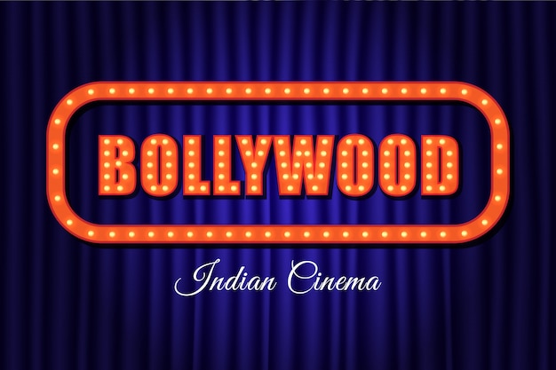 Bollywood indiase cinema vintage brieven