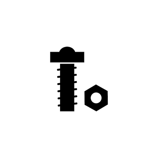 Bolt nut icon