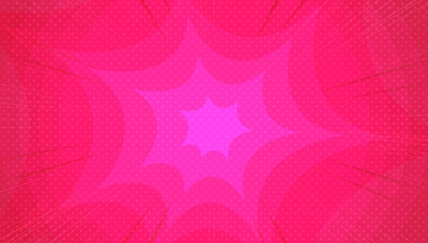 bomb comic background on pink