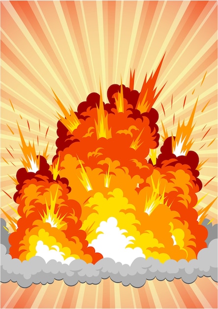 Vector bomb explosion