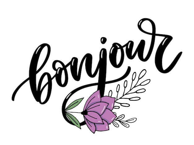Bonjour 標籤.用法文說好日子.