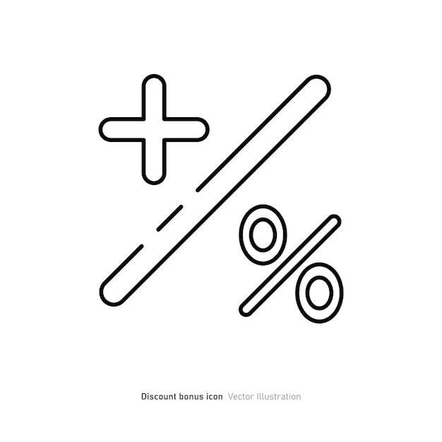 Bonus discount icon design vector illustration