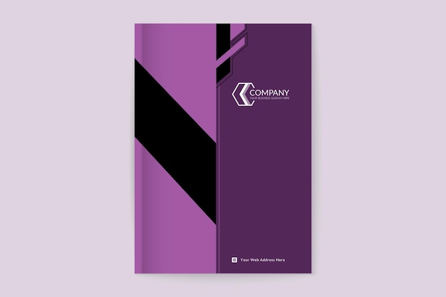 Book cover corporate company identity template