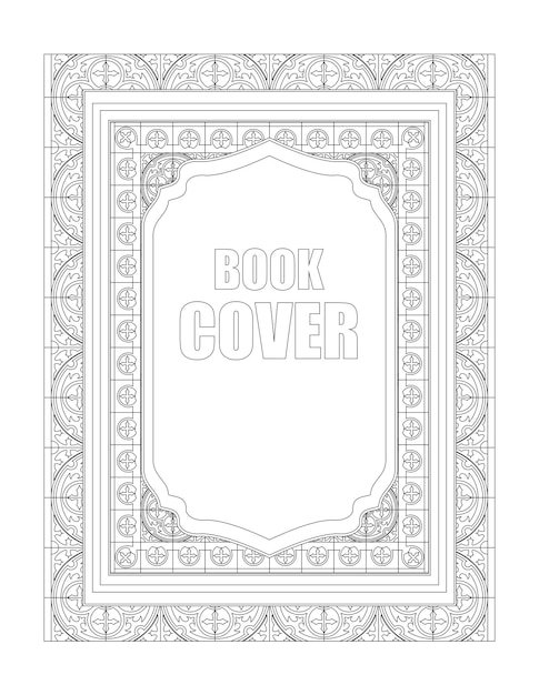 Book cover design premium free vector