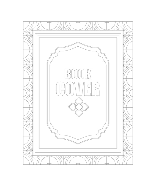 book cover design premium free vector