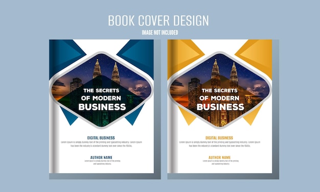 Vector book cover design