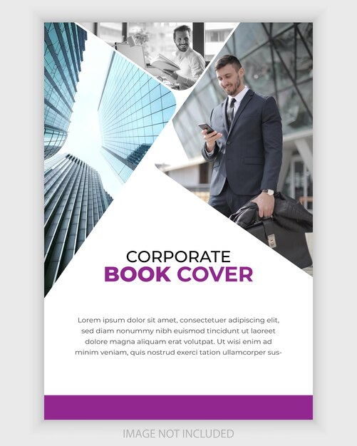 Vector book cover design