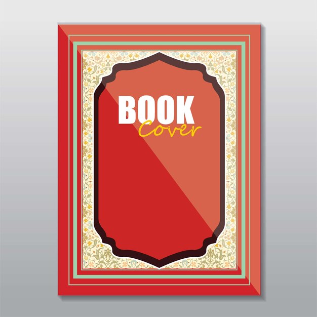 Vector book cover design