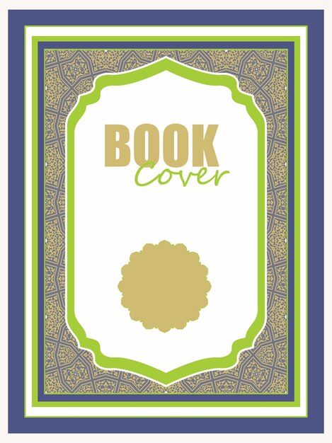 Vector book cover design