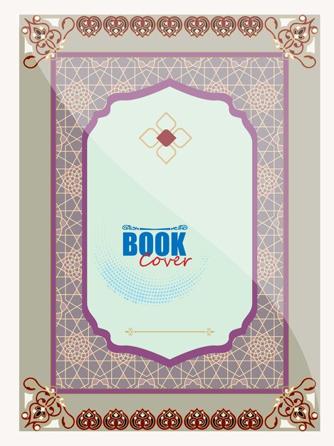 Vector book cover design