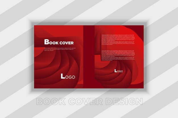 Vector book cover design