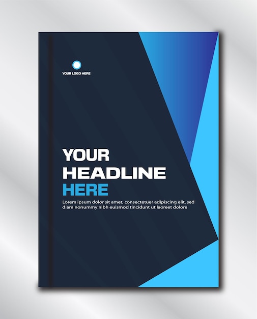 Premium Vector Book cover new professional design