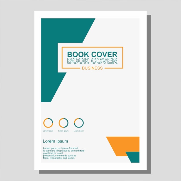 A book cover that is on a white paper