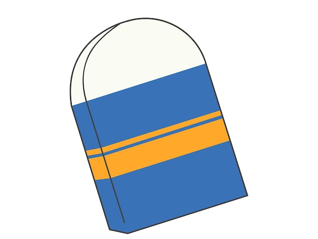 Vector book eraser element illustration