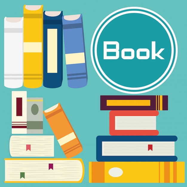 Book icon design 