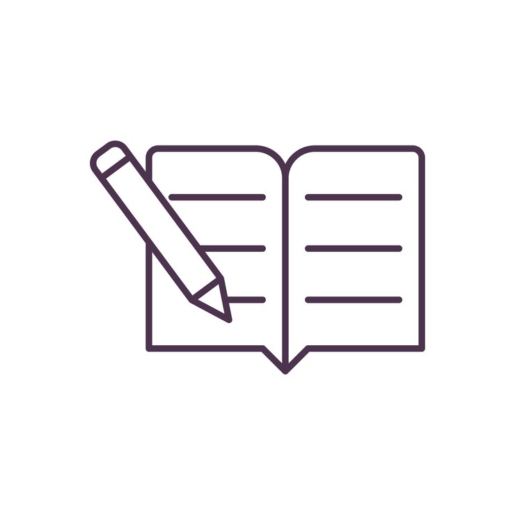 Book icon vector design templates on white background