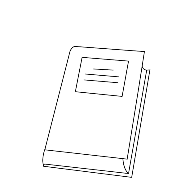 book icon vector illustration simple design
