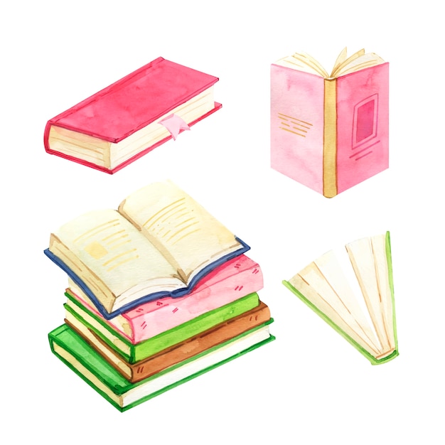 Book illustration collection illustration