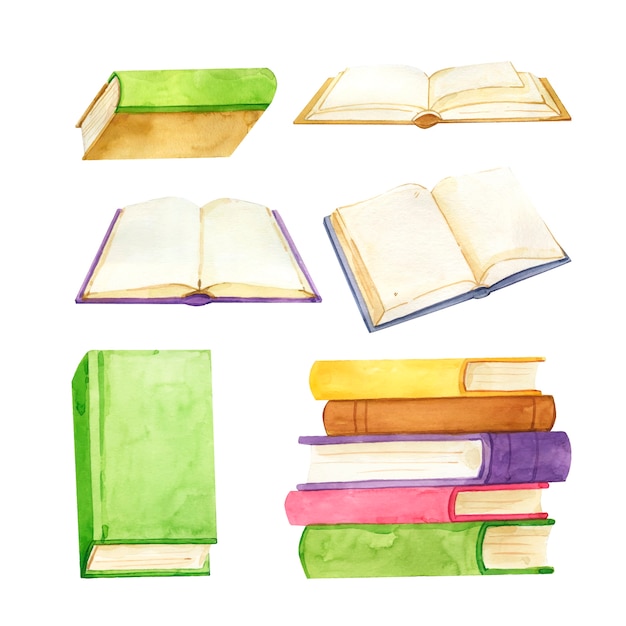 Book illustration collection illustration