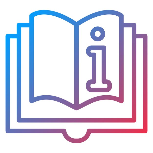 Стиль иконки с информацией о книге
