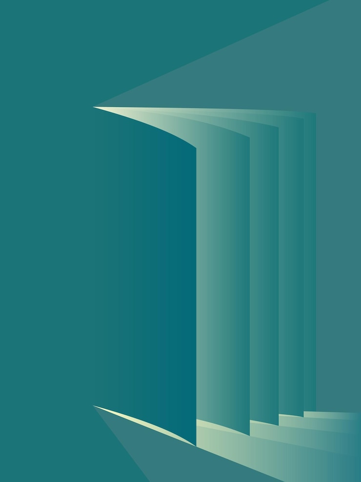 Vector book is a bright path to knowledge vector illustration sketch for creativity