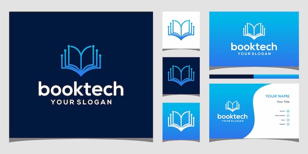Book logo icon digital book vector illustration