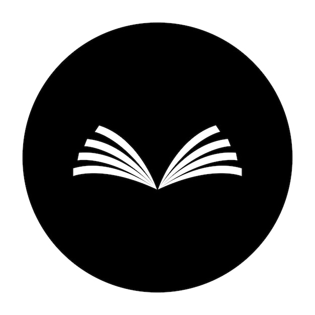 Book logo icon vektor