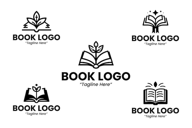 Book Logo Silhoutte Collection