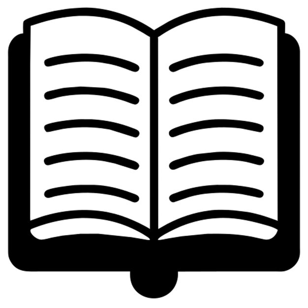 book open pages icon