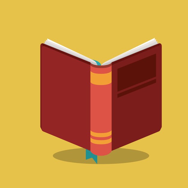 book open read library literature learning knowledge icon