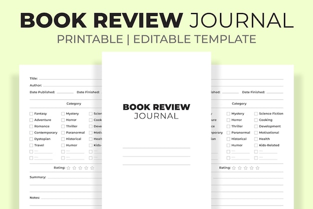 Book review Journal