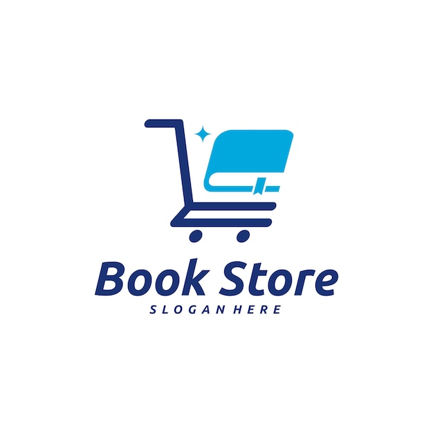 Book Store logo designs concept vector Book Shop logo symbol