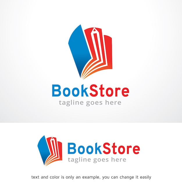 Book Store Symbol Template Design Vector Emblem Design Concept Creatief symbool Icon