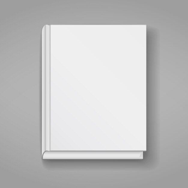 Vector book template top view vector eps10 illustration