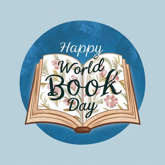 a book that says quot happy world quot on the cover