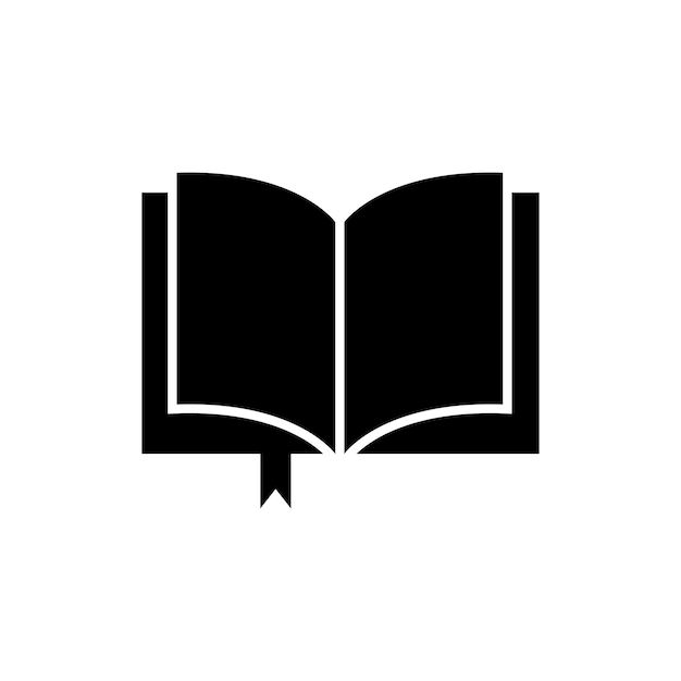 Book vector icon template