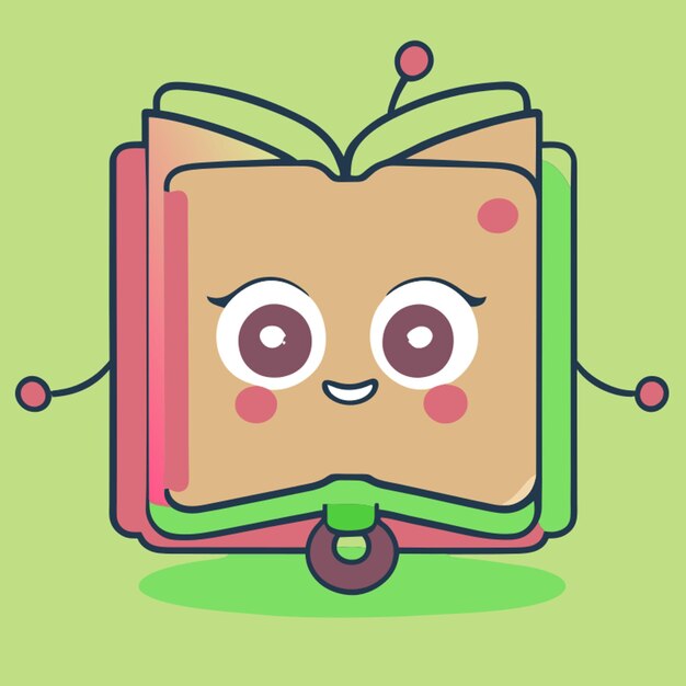 Vector book vector illustration cartoon