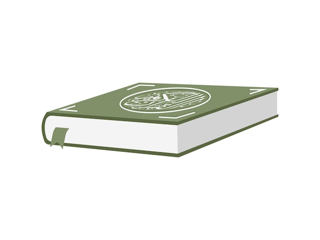 Vector a book with a green cover that says olive on it