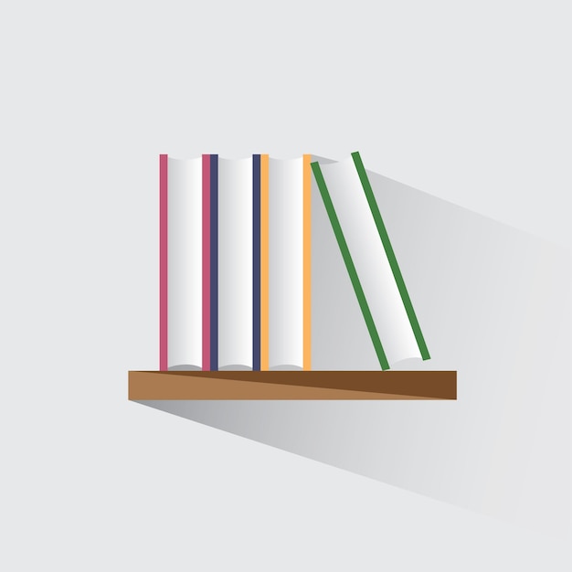 books on the shelf