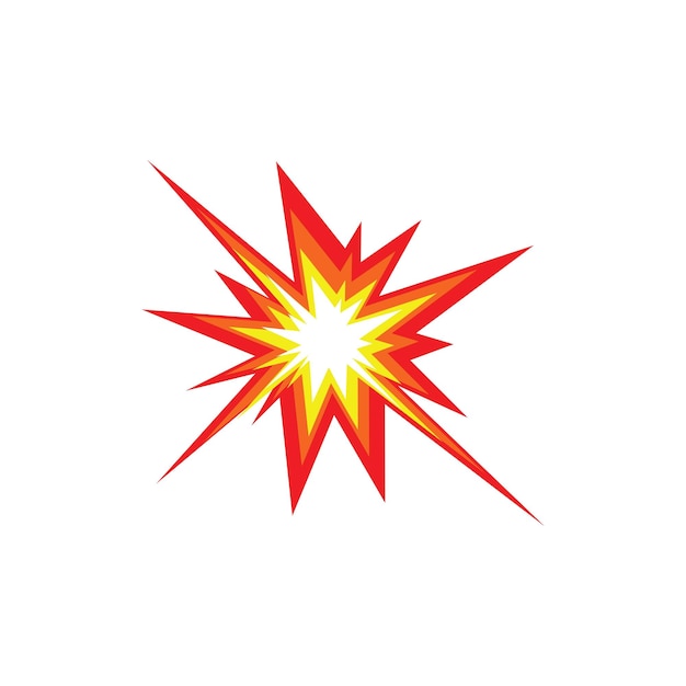 Boom explosion icon vector illustration design