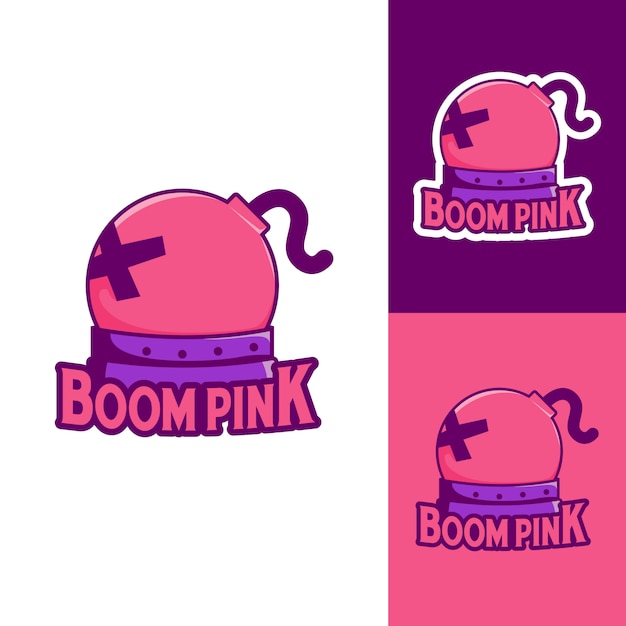 Vector boom pink