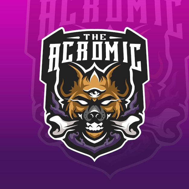 Boos heyna mascotte logo