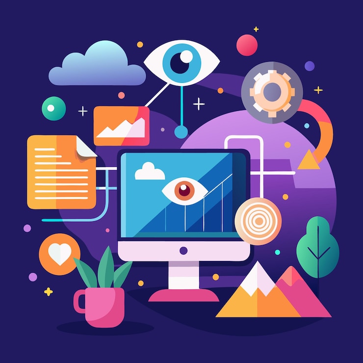 Vector boost your online business growth creative digital marketing strategies for success