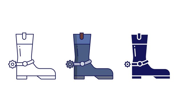 Boot vector icon