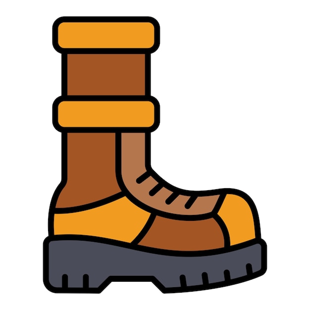 Vector boots icon