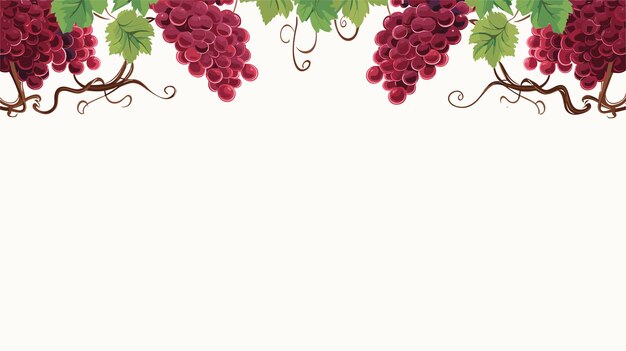 a border corner with nothing in center with no text with grapes vector 09