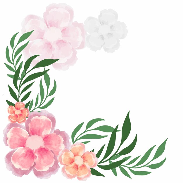 border floral illustration