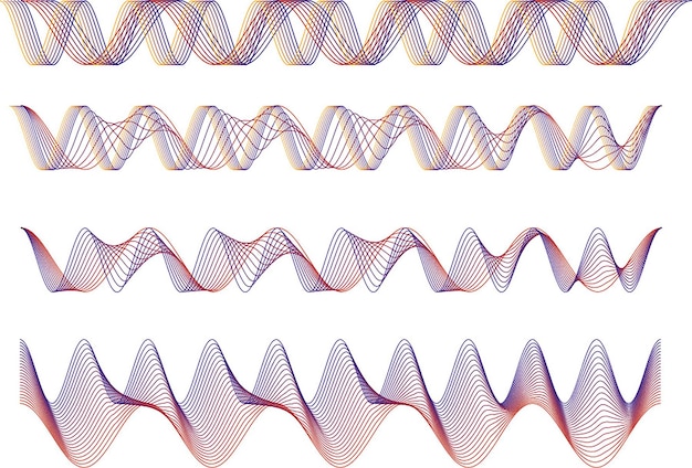 Vector border guilloche2