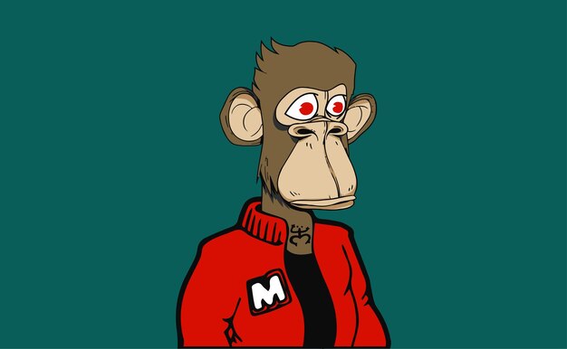 Скучающие APes NFT в куртке M