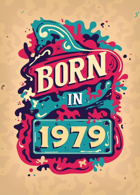 Born in 1975 Awesome Retro Vintage Birthday Awesome since